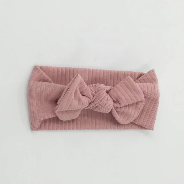 Bandeau à nœud coton bio