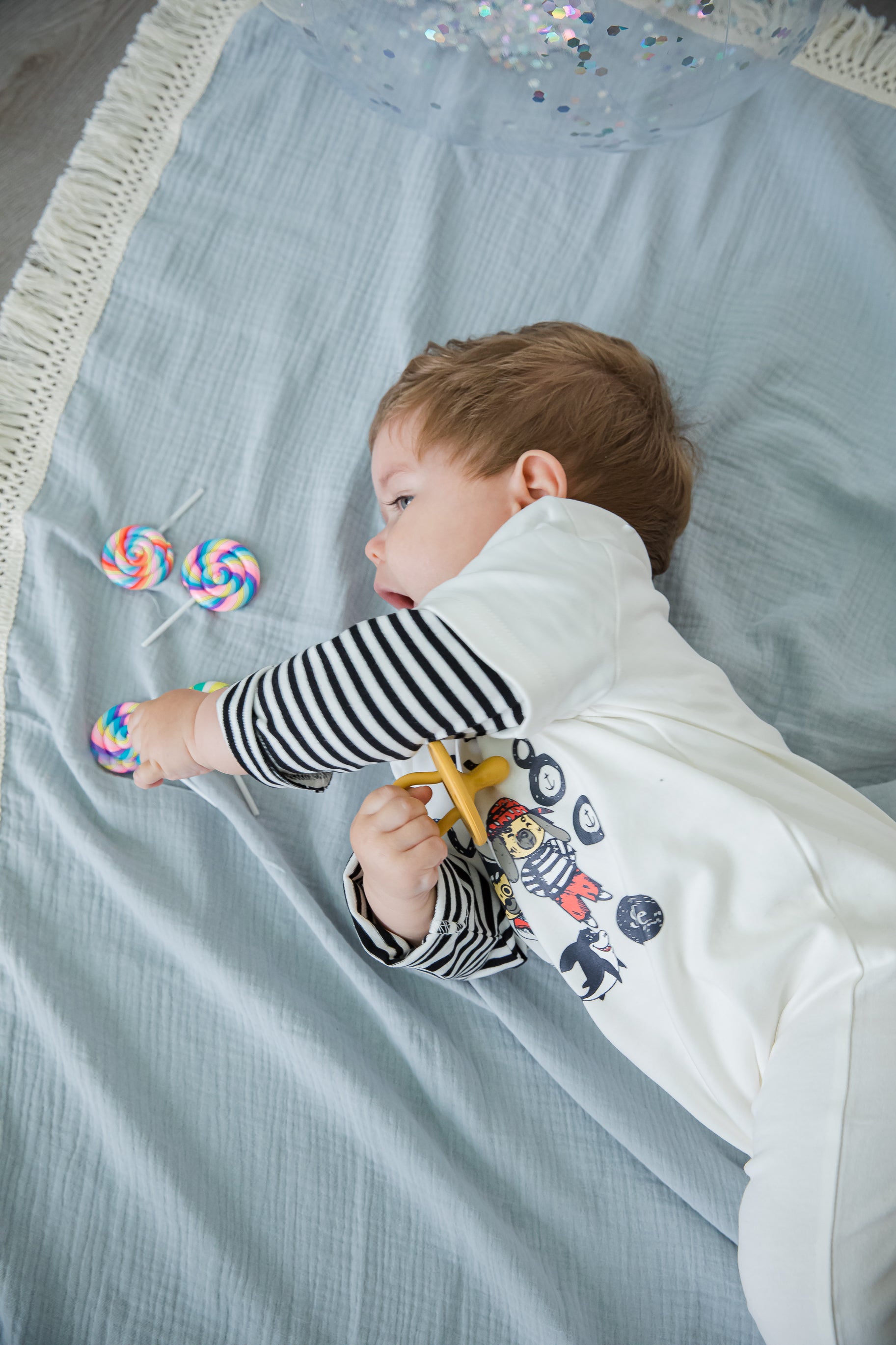 Couverture bébé bio en mousseline et coton pour garçon/fille, lot de  6,vêtement, couette solide